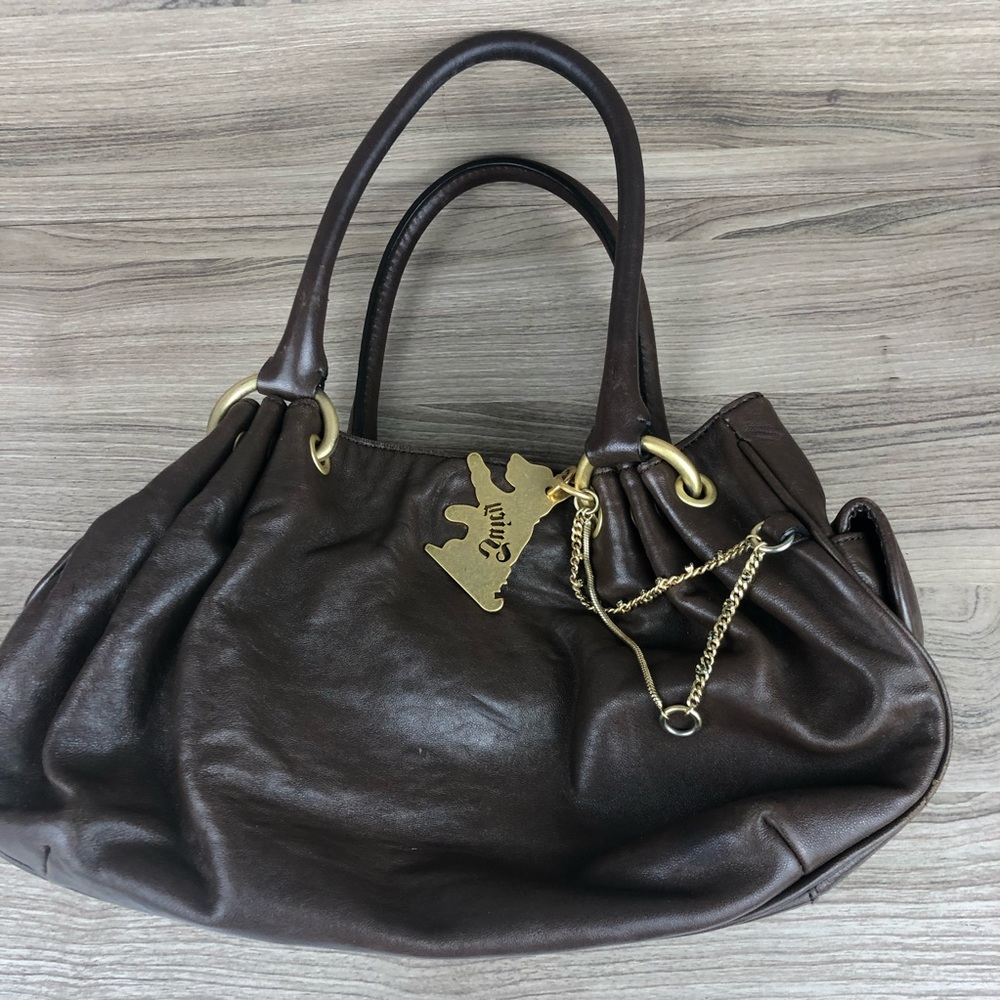 Juicy Couture Brown Leather Purse